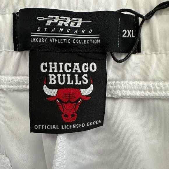 Pro Standard Chicago Bulls Retro Track Pants Hibbett Exclusive 2XL - Picture 3 of 9